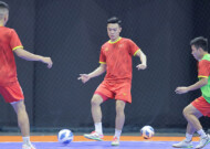 Đội tuyển Futsal Việt Nam làm quen sân tập chính thức, bước vào chế độ bong bóng của Giải Futsal Vô địch Đông Nam Á 2022