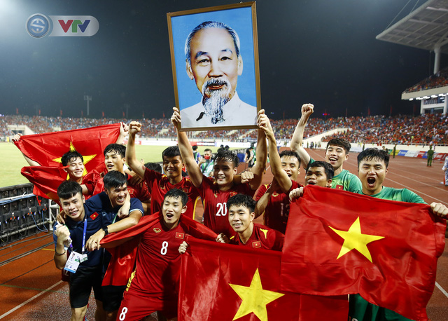 U23 Việt Nam và màn ăn mừng HCV SEA Games đáng nhớ