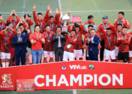 Giải bóng đá 7 người quốc tế Bia Saigon Cup 2022: Thắng thuyết phục Thái Lan, Việt Nam lên ngôi vô địch