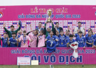 Than KSVN vô địch Giải bóng đá Nữ Cúp Quốc gia 2023