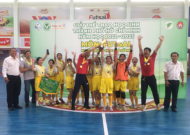 Giải thể thao học sinh TP HCM năm học 2023 môn futsal nữ THCS: Hậu Giang quận 11 vô địch
