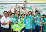 Giải Thể thao học sinh TP HCM môn futsal THPT nam năm 2023: Nguyễn Thị Định lên ngôi vô địch