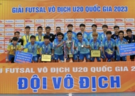 Cao Bằng vô địch giải futsal U23 Quốc gia 2023