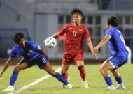 Thắng tối thiểu U23 Philippines U23 Việt Nam vào bán kết