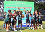 Trường Nguyễn Thị Nuôi vô địch hội khỏe phù đổng huyện Hóc Môn năm học 2023-2024