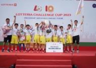 Đội bóng đá học đường TP HCM vô địch giải Lotteria Challenge Cup 2023