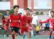 Ngày hội đúng nghĩa tại Festival bóng đá học đường quận Tân Phú