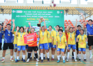 Huyện Hóc Môn lên ngôi vô địch Đại hội Thể thao học sinh TP HCM Futsal nữ khối THPT năm 2024