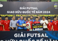 Thua Iran 1-3, Việt Nam dành hạng ba giải giao hữu futsal  Quốc tế 2024