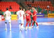 Tuyển futsal Việt Nam 1-1 Myanmar: Ko Lwin gỡ hòa cho Myanamr