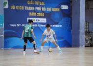 Giải Futsal vô địch TPHCM năm 2024: Xác định 4 đội vào bán kết, Thái Sơn Nam Q.8 đối đầu Huy Hoàng Mibile