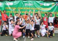 Cái kết ngọt ngào Festival bóng đá học đường quận Tân Phú 2024/2025