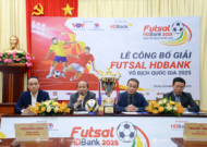 Lễ công bố giải futsal HDBank VĐQG 2025: Kỳ vọng vào những bất ngờ hấp dẫn