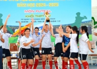 Giải thể thao học sinh TP.HCM 2024 – 2025: Nguyễn Thị Định vô địch môn futsal