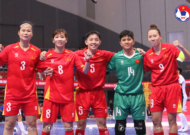 ĐT futsal nữ Việt Nam giành chiến thắng kịch tính trước Hồng Kông (Trung Quốc)