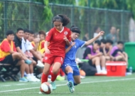Giải  U16 nữ VĐQG 2025: TPHCM bất phân thắng bại cùng Hà Nội