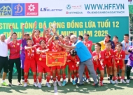Thắng nghẹt thở năng khiếu TP. Thủ Đức, Navy Phú Nhuận lên ngôi vô địch Festival bóng đá cộng đồng U12 TP. Hồ Chí Minh năm 2025