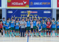 ­Ngược dòng nghẹt thở, U20 Thái Sơn Nam lên ngôi vô địch