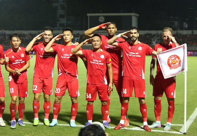 CA TP.HCM 1–0 HAGL: CLB Bóng đá Công an TP. Hồ Chí Minh giúp sân Thống Nhất mở hội