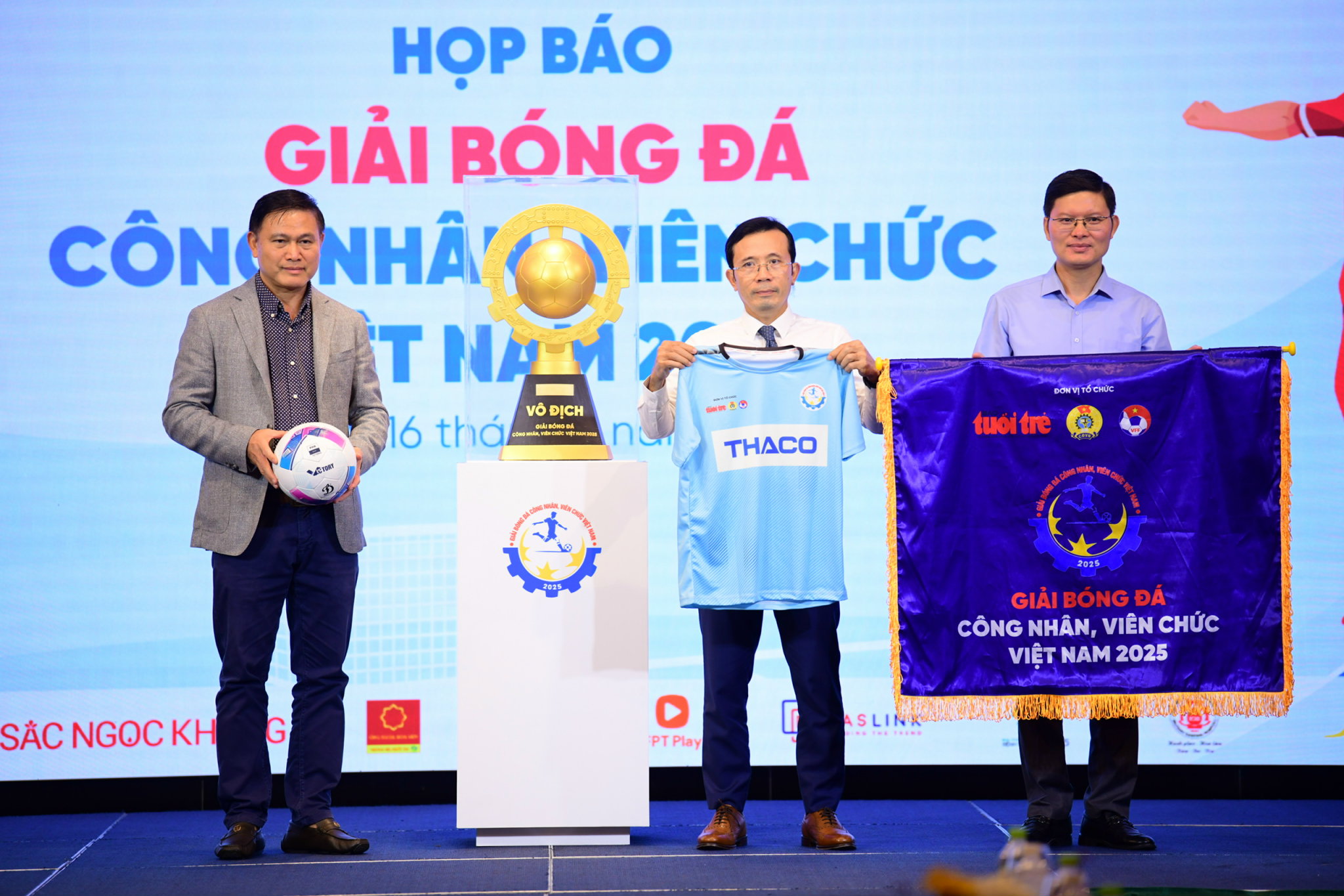 Giải bóng đá công nhân - viên chức Việt Nam 2025: Sân chơi danh giá, có quy mô và nhiều ý nghĩa