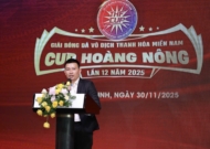 Sôi nổi giải bóng đá Thanh Hoá miền Nam Cup Hoàng Nông (THF-12) năm 2025 Sôi nổi giải bóng đá Thanh Hoá miền Nam Cup Hoàng Nông (THF-12) năm 2025